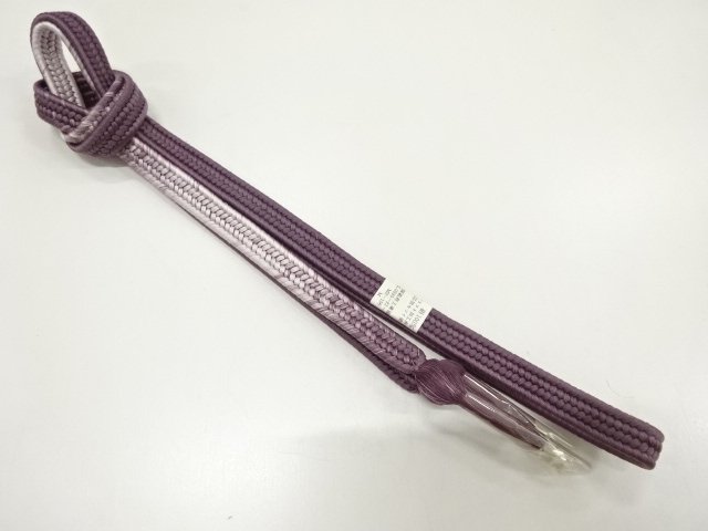 JAPANESE KIMONO / UNUSED HAND-TIED OBIJIME